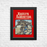 Vault and Monsters - Posters & Prints