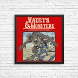 Vault and Monsters - Posters & Prints