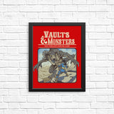 Vault and Monsters - Posters & Prints