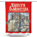 Vault and Monsters - Shower Curtain