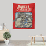 Vault and Monsters - Wall Tapestry