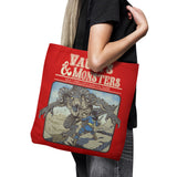 Vault and Monsters - Tote Bag