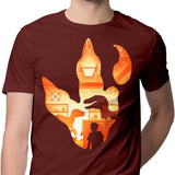 Velociraptor Footprint - Men's Apparel