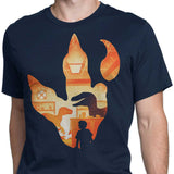 Velociraptor Footprint - Men's Apparel