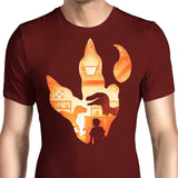 Velociraptor Footprint - Men's Apparel