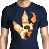 Velociraptor Footprint - Men's Apparel
