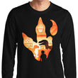 Velociraptor Footprint - Long Sleeve T-Shirt