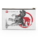 Velociraptor Sumi-e - Accessory Pouch