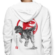 Velociraptor Sumi-e - Hoodie