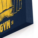 Vermillion Gym - Canvas Print