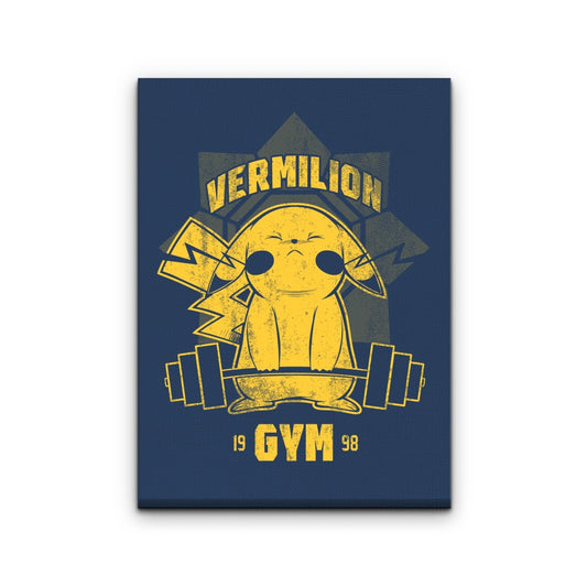 Vermillion Gym - Canvas Print