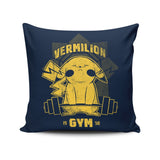 Vermillion Gym - Throw Pillow
