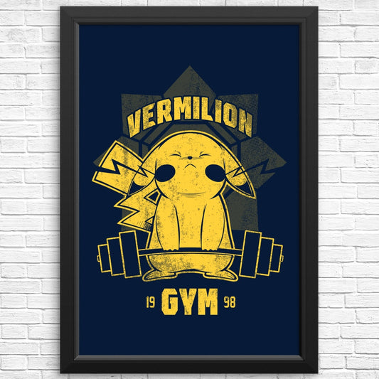 Vermillion Gym - Posters & Prints