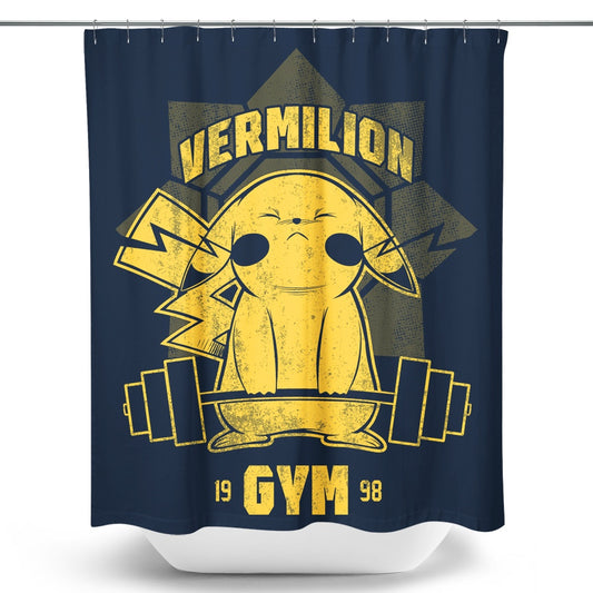 Vermillion Gym - Shower Curtain