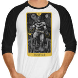 Vigilante Justice - 3/4 Sleeve Raglan T-Shirt