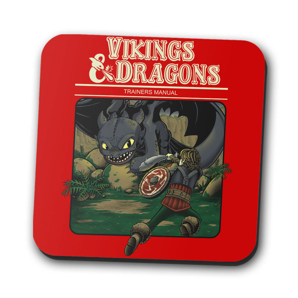 Vikings and Dragons - Coasters