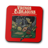 Vikings and Dragons - Coasters