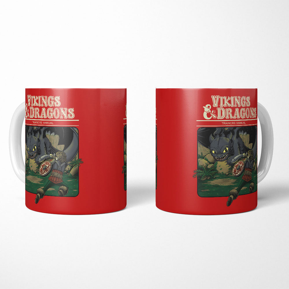 Vikings and Dragons - Mug