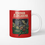 Vikings and Dragons - Mug
