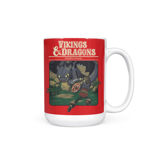 Vikings and Dragons - Mug