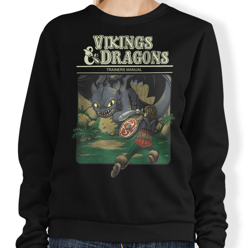 Vikings and Dragons - Sweatshirt