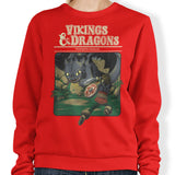 Vikings and Dragons - Sweatshirt