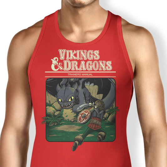 Vikings and Dragons - Tank Top