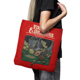 Vikings and Dragons - Tote Bag
