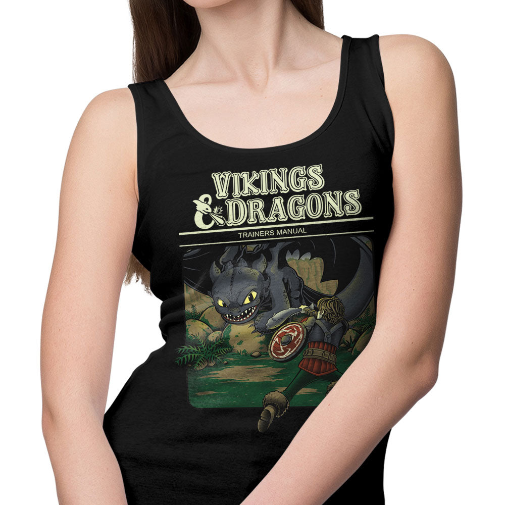 Vikings and Dragons - Tank Top