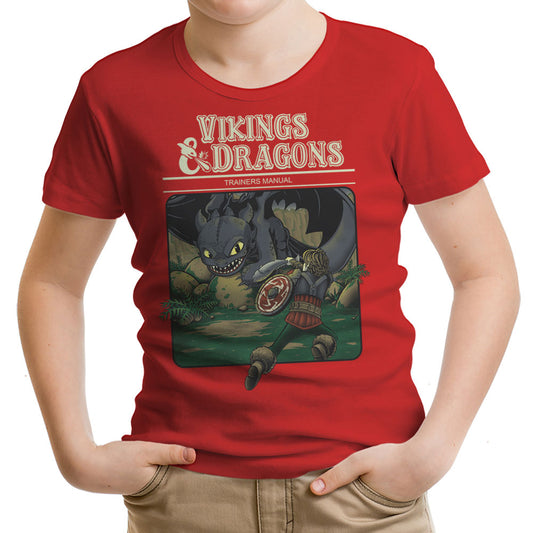 Vikings and Dragons - Youth Apparel