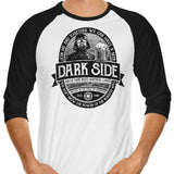 Vintage Dark Side - 3/4 Sleeve Raglan T-Shirt