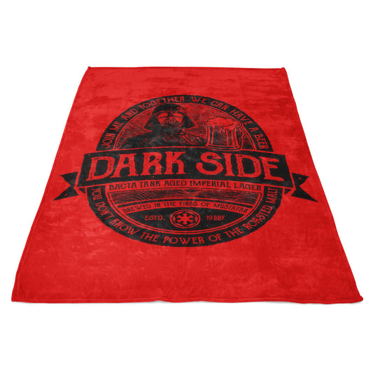Vintage Dark Side - Fleece Blanket