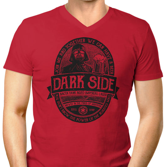 Vintage Dark Side - Men's V-Neck