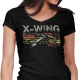 Vintage Fighter - Women's V-Neck