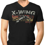 Vintage Fighter - Men's V-Neck