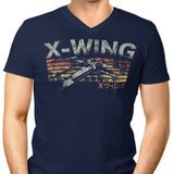 Vintage Fighter - Men's V-Neck