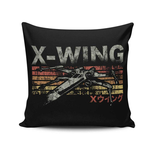 Vintage Fighter - Throw Pillow