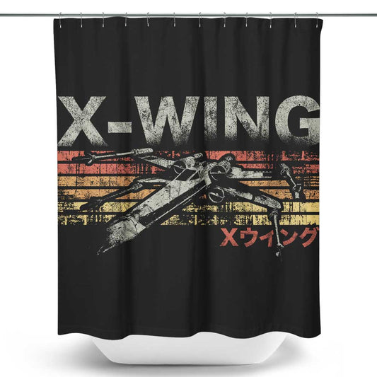 Vintage Fighter - Shower Curtain