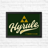 Vintage Hyrule - Posters & Prints