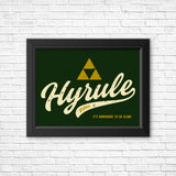 Vintage Hyrule - Posters & Prints