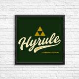 Vintage Hyrule - Posters & Prints