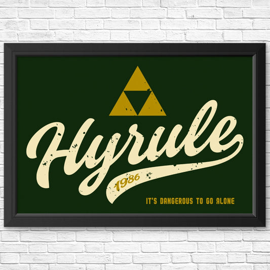 Vintage Hyrule - Posters & Prints