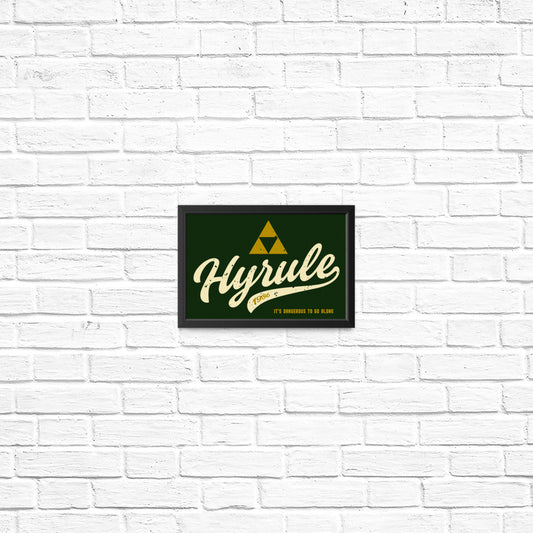 Vintage Hyrule - Posters & Prints