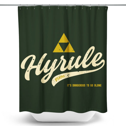 Vintage Hyrule - Shower Curtain