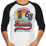 Vintage Time Machine - 3/4 Sleeve Raglan T-Shirt