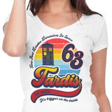 Vintage Time Machine - Women's V-Neck