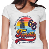 Vintage Time Machine - Women's V-Neck
