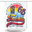 Vintage Time Machine - Shower Curtain