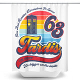 Vintage Time Machine - Shower Curtain