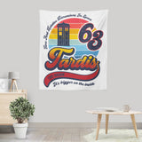 Vintage Time Machine - Wall Tapestry